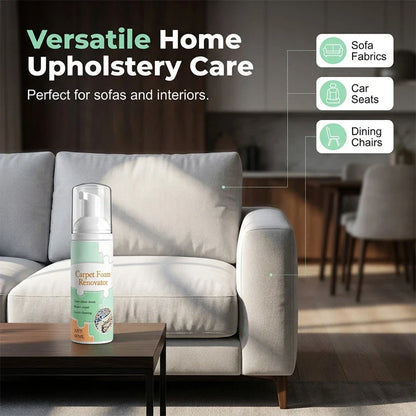 Waterless Carpet Foam Stain Remover