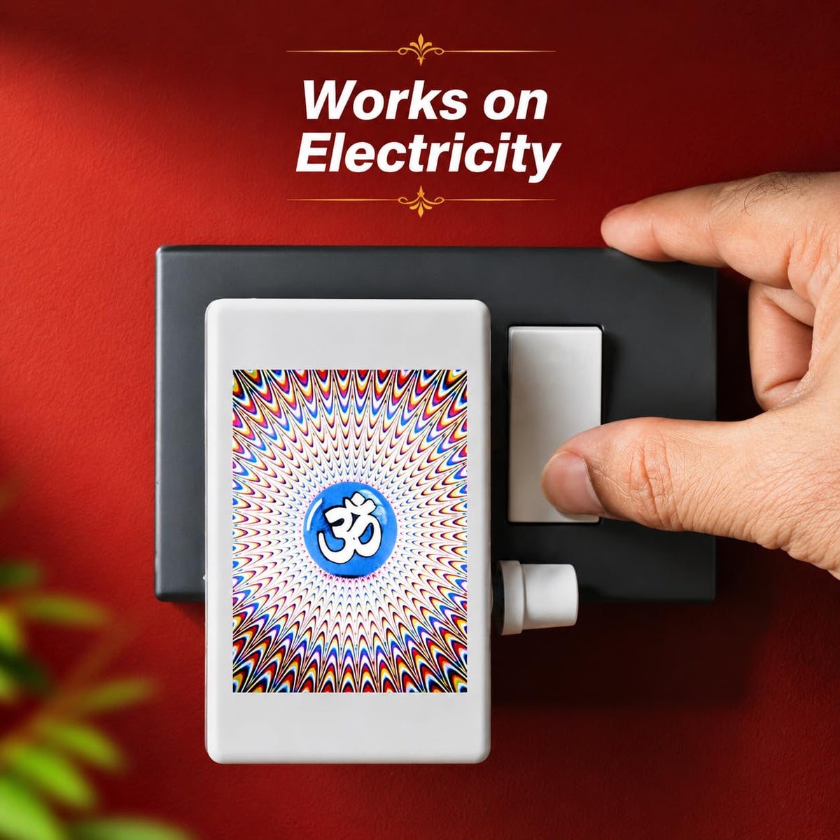 32 in 1 Mantra Chanting Box – Electric Om Device for Home | Gayatri Mantra, Ganesh Stuti | Meditation & Positive Energy